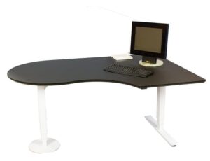 klinikbord sort skrivebord